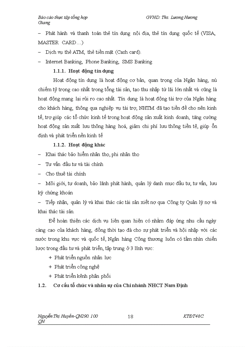 image for page Thẩm định tài chính dự án đầu tư xin vay vốn của doanh nghiệp tại chi nhánh ngân hàng Công Thương tỉnh Nam Định, thực trạng và giải pháp