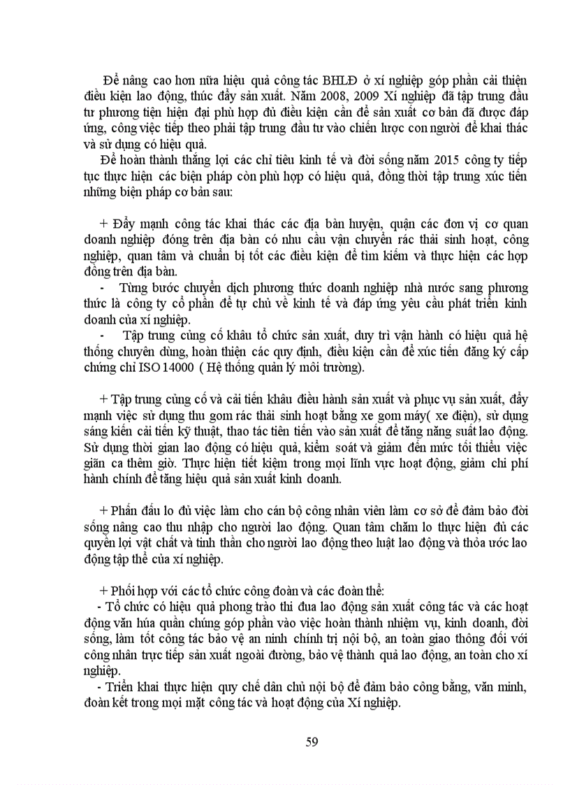 image for page Công tác bảo hộ lao động đối với người lao động ở xí nghiệp Môi trường Đô thị huyện Thanh Trì