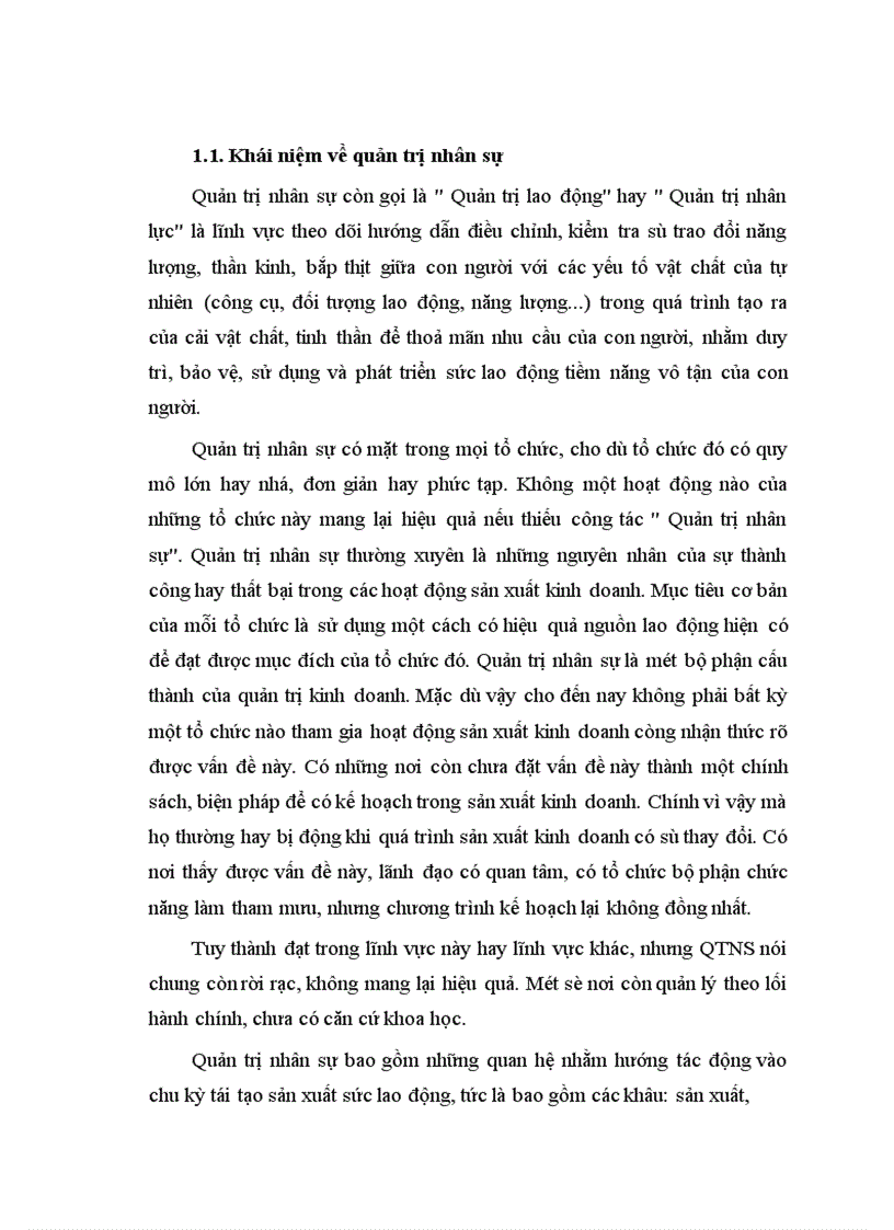 image for page Công tác quản trị nhân sự tại Công ty Cơ khí - Dệt may Nam Định