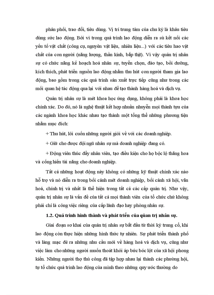 image for page Công tác quản trị nhân sự tại Công ty Cơ khí - Dệt may Nam Định