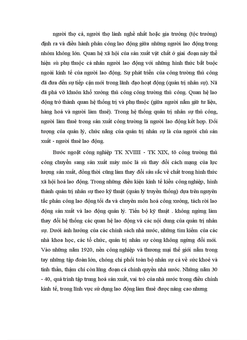 image for page Công tác quản trị nhân sự tại Công ty Cơ khí - Dệt may Nam Định