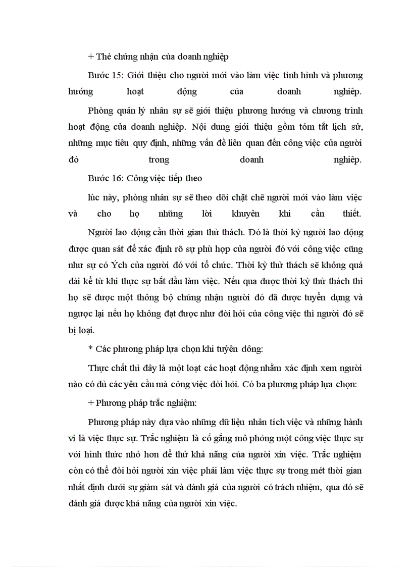 image for page Công tác quản trị nhân sự tại Công ty Cơ khí - Dệt may Nam Định