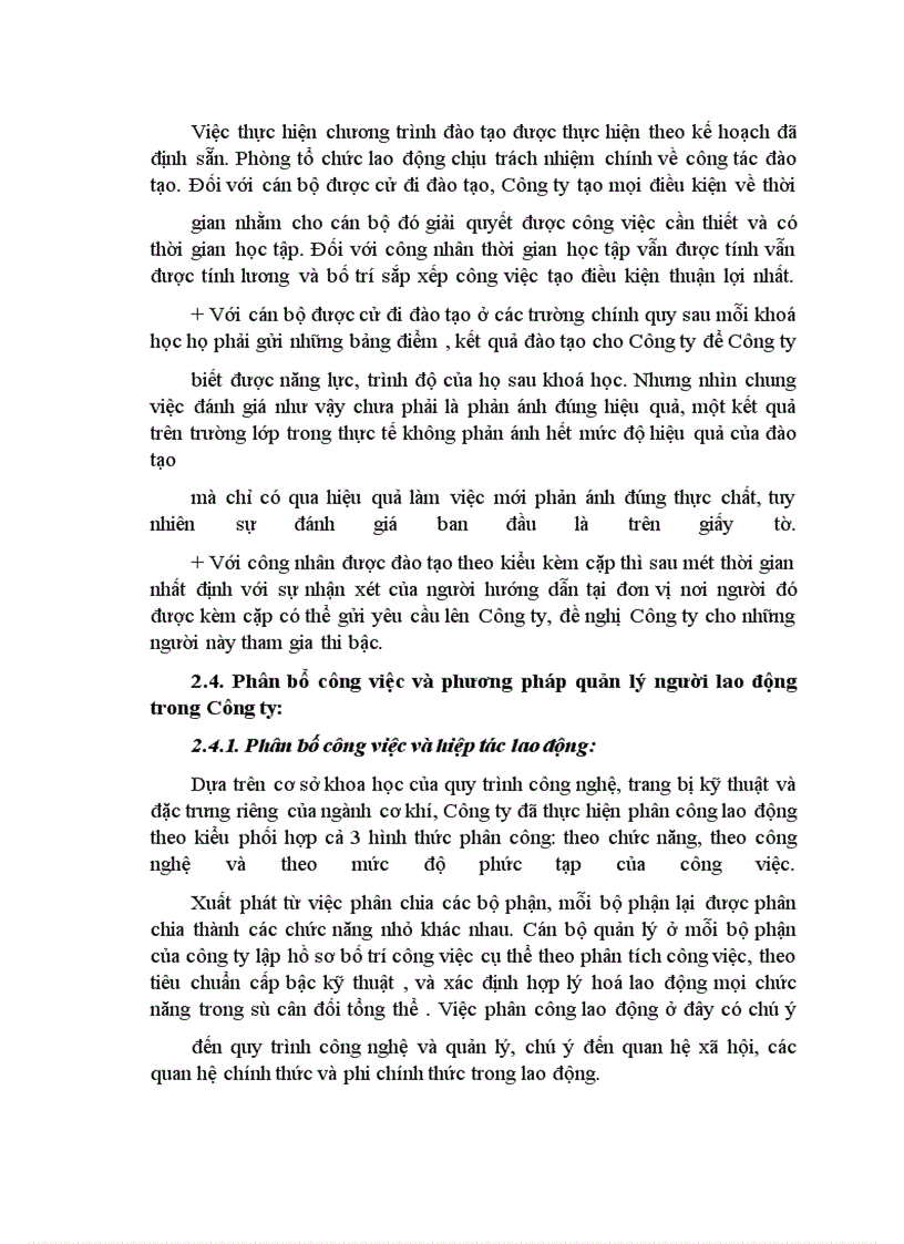 image for page Công tác quản trị nhân sự tại Công ty Cơ khí - Dệt may Nam Định