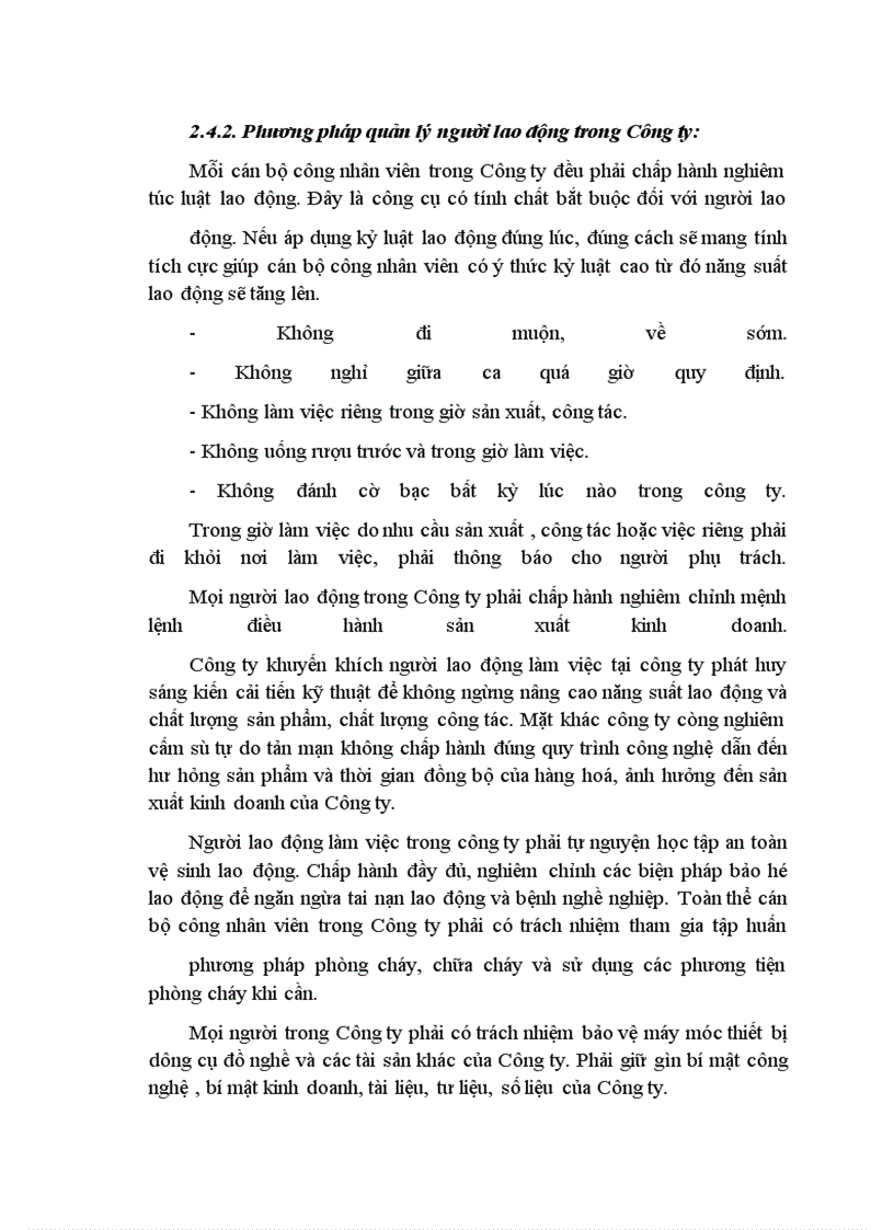 image for page Công tác quản trị nhân sự tại Công ty Cơ khí - Dệt may Nam Định