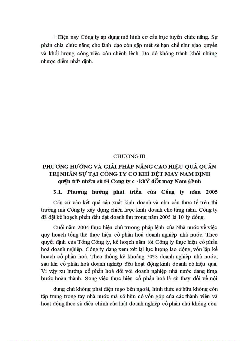 image for page Công tác quản trị nhân sự tại Công ty Cơ khí - Dệt may Nam Định