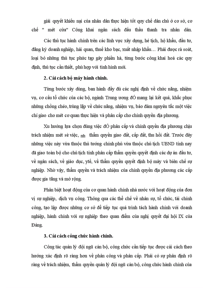 image for page Cải cách hành chính