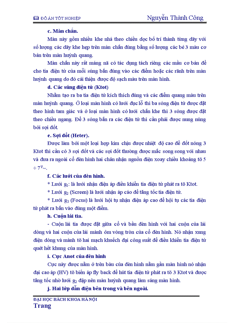 image for page Máy thu hình màu