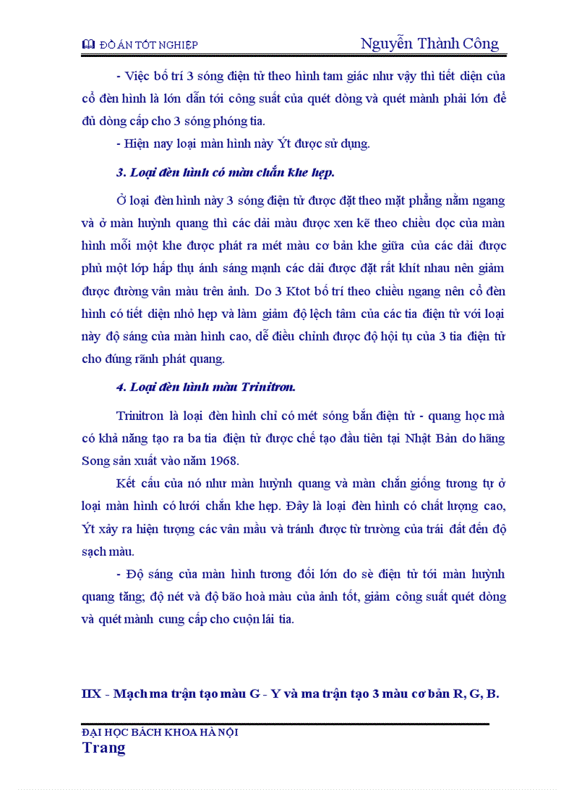 image for page Máy thu hình màu