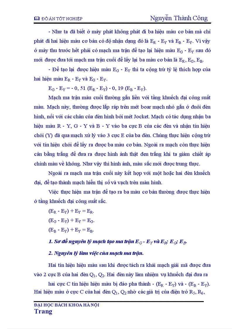 image for page Máy thu hình màu