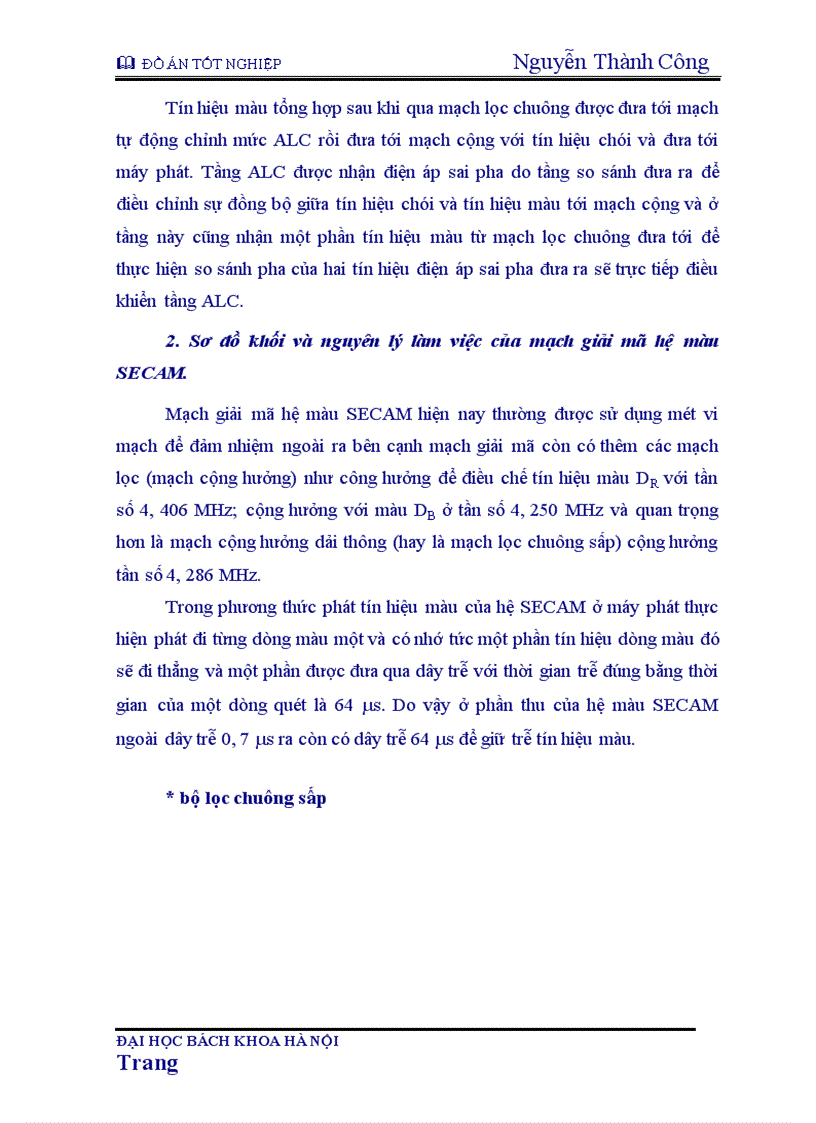 image for page Máy thu hình màu