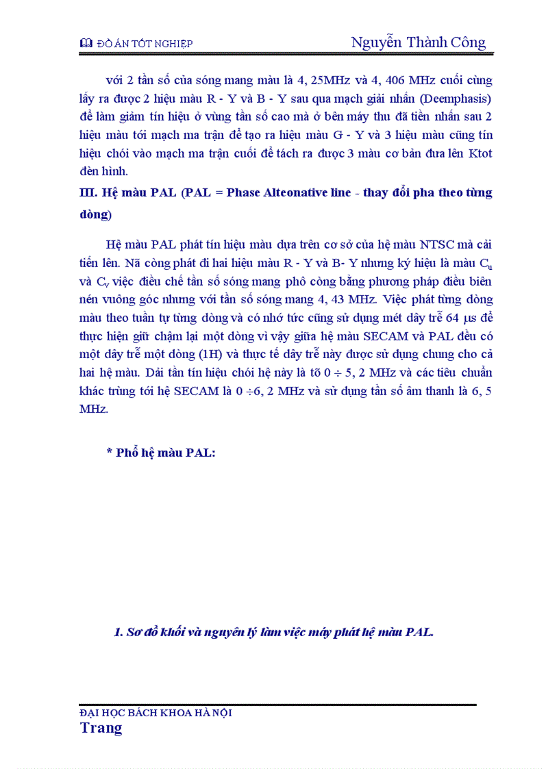 image for page Máy thu hình màu