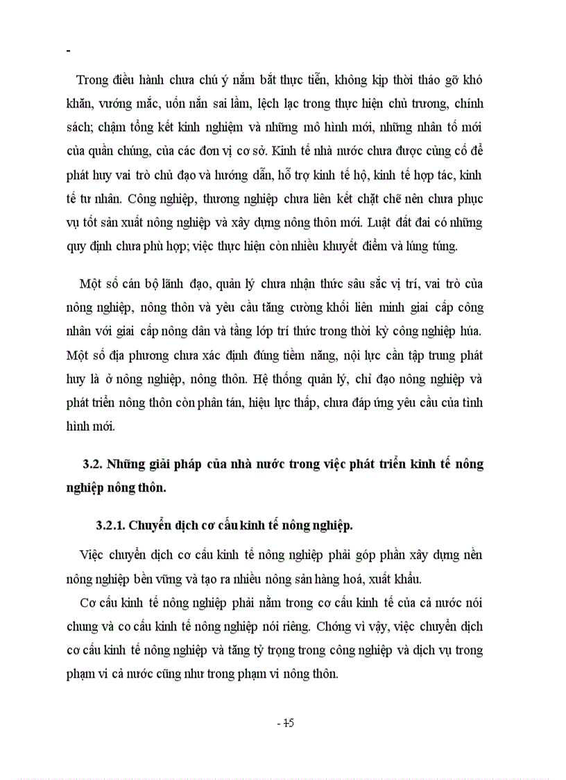 image for page Vai trò của nhà nước đối với việc phát triển nông nghiệp nông thôn ở việt nam