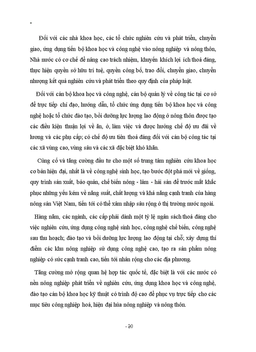 image for page Vai trò của nhà nước đối với việc phát triển nông nghiệp nông thôn ở việt nam