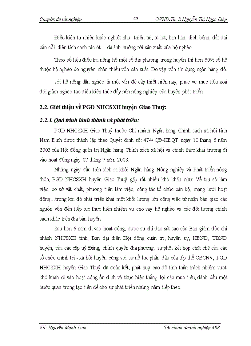 image for page Giải phap mở rộng hoạt cho vay ưu đãi đối với hộ nghèo tại Ngân hàng chính sách xã hội Phòng Giao dịch huyện Giao Thuỷ