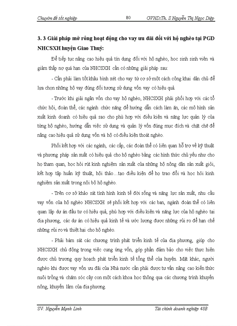 image for page Giải phap mở rộng hoạt cho vay ưu đãi đối với hộ nghèo tại Ngân hàng chính sách xã hội Phòng Giao dịch huyện Giao Thuỷ