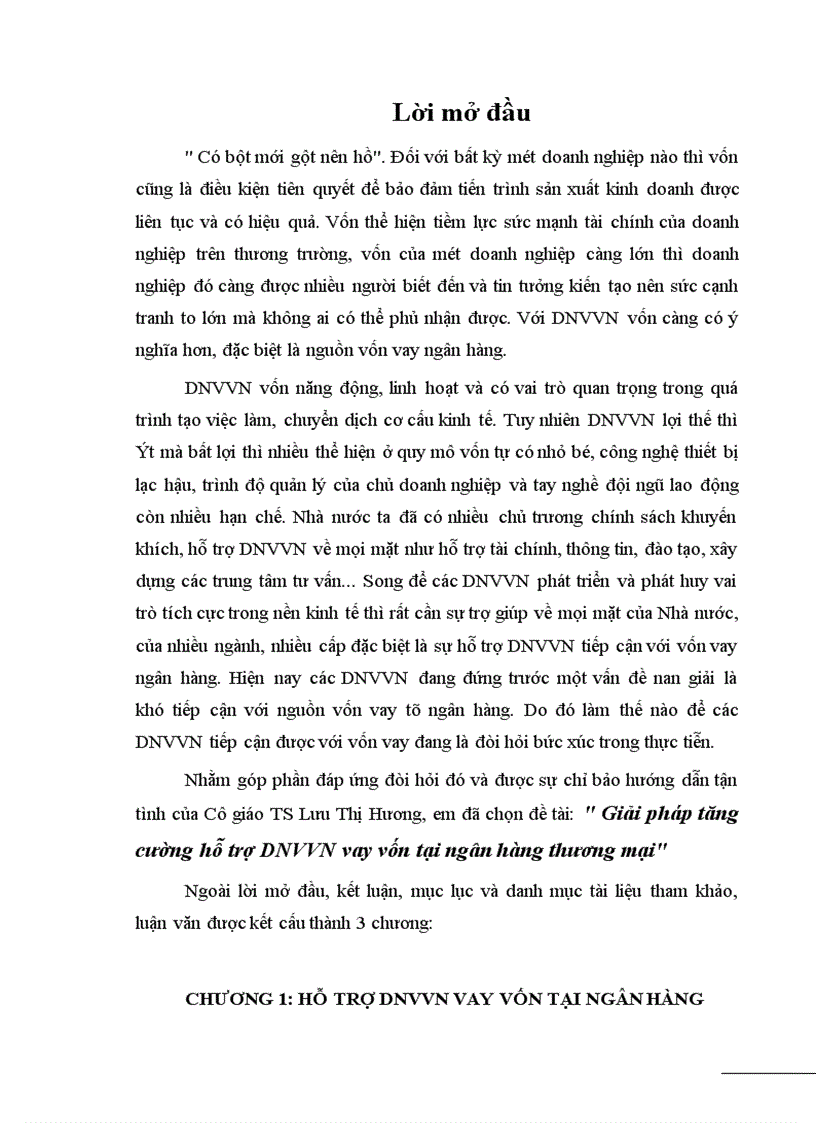 image for page Giải pháp tăng cường hỗ trợ DNVVN vay vốn tại ngân hàng thương mại