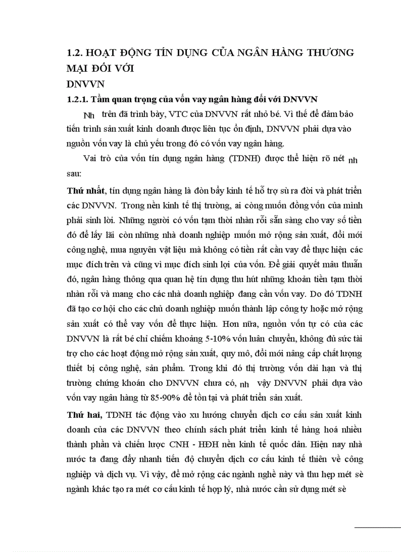 image for page Giải pháp tăng cường hỗ trợ DNVVN vay vốn tại ngân hàng thương mại