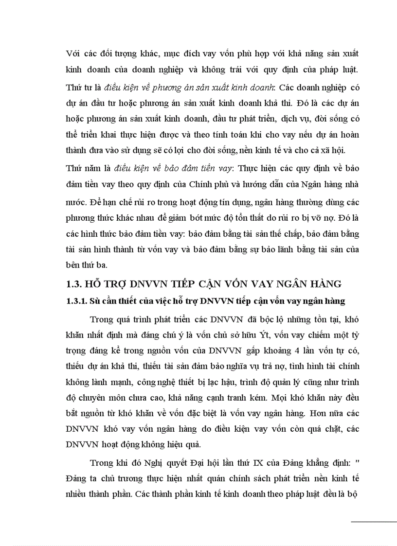 image for page Giải pháp tăng cường hỗ trợ DNVVN vay vốn tại ngân hàng thương mại