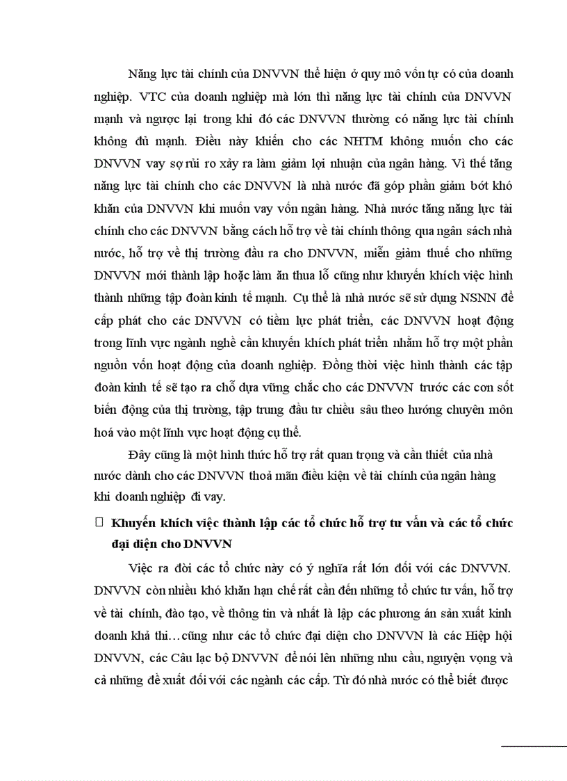 image for page Giải pháp tăng cường hỗ trợ DNVVN vay vốn tại ngân hàng thương mại