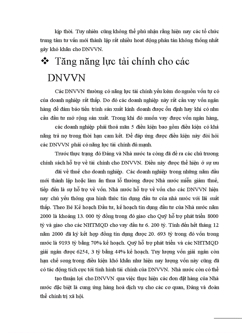 image for page Giải pháp tăng cường hỗ trợ DNVVN vay vốn tại ngân hàng thương mại
