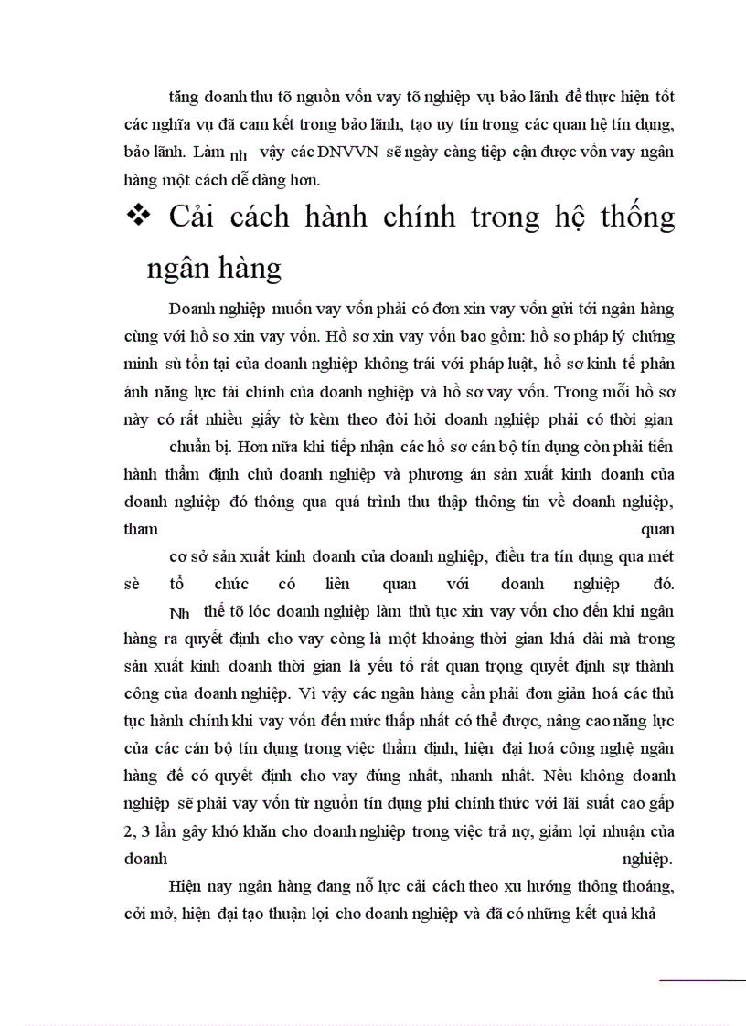 image for page Giải pháp tăng cường hỗ trợ DNVVN vay vốn tại ngân hàng thương mại