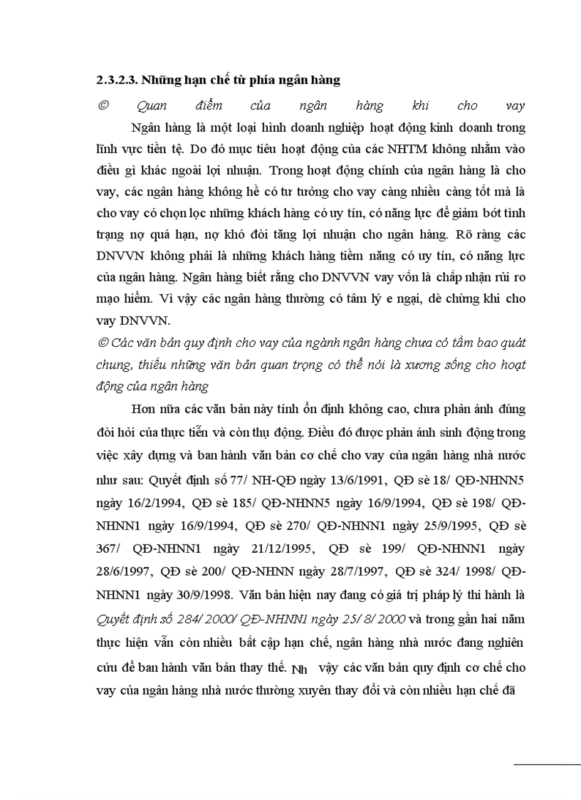 image for page Giải pháp tăng cường hỗ trợ DNVVN vay vốn tại ngân hàng thương mại