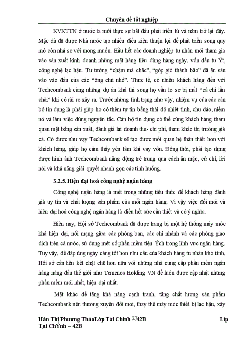 image for page Giải pháp đẩy mạnh hoạt động cho vay đối với khu vực kinh tế tư nhân tại Hội sở Ngân hàng TMCP Kỹ Thương Việt Nam