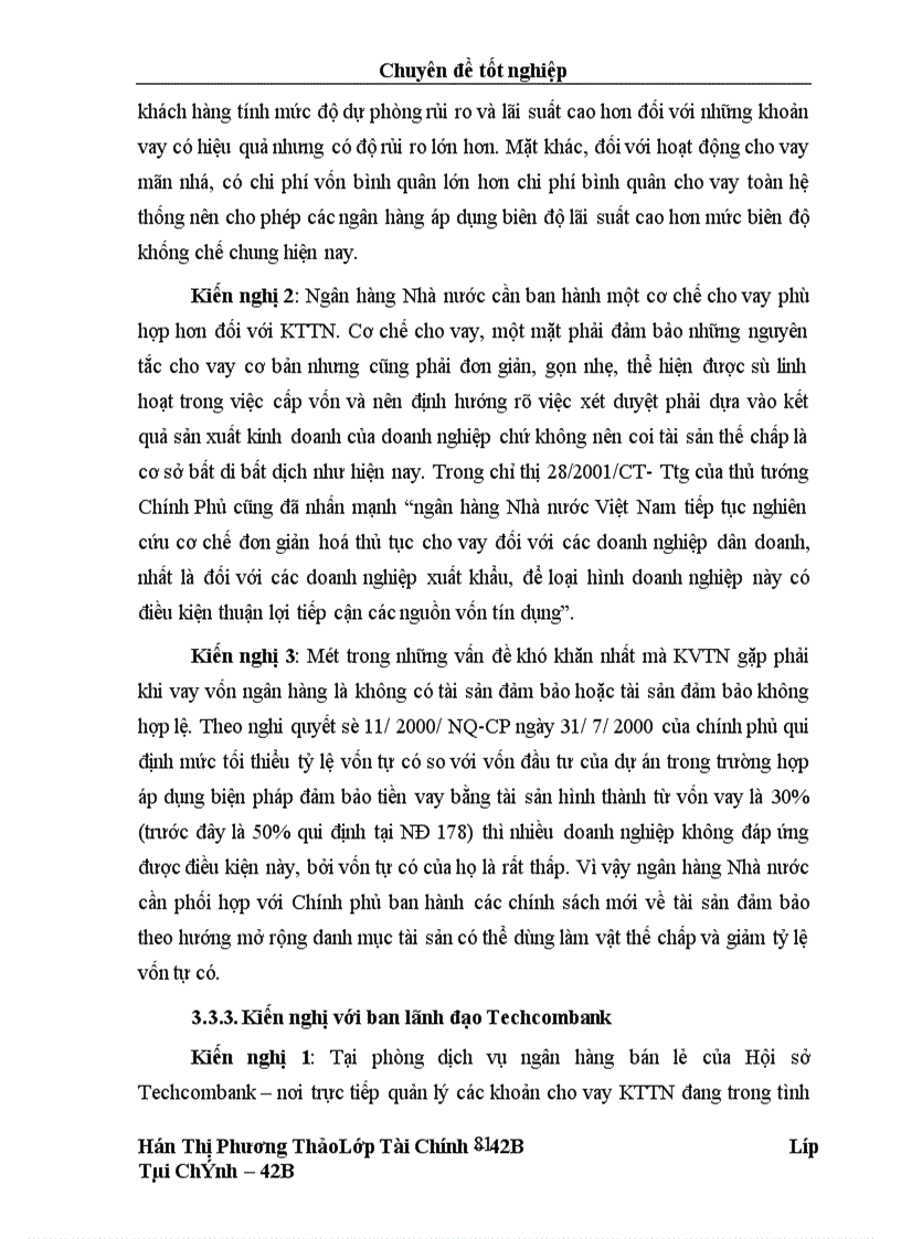 image for page Giải pháp đẩy mạnh hoạt động cho vay đối với khu vực kinh tế tư nhân tại Hội sở Ngân hàng TMCP Kỹ Thương Việt Nam