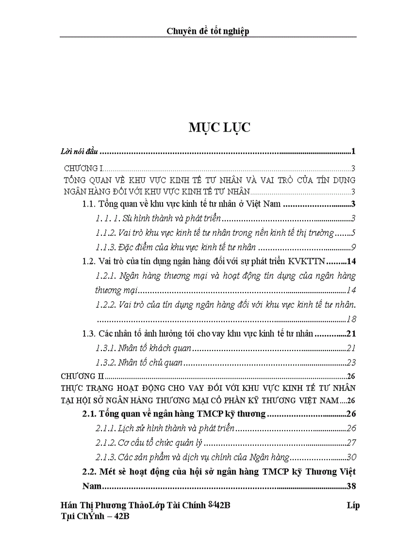 image for page Giải pháp đẩy mạnh hoạt động cho vay đối với khu vực kinh tế tư nhân tại Hội sở Ngân hàng TMCP Kỹ Thương Việt Nam