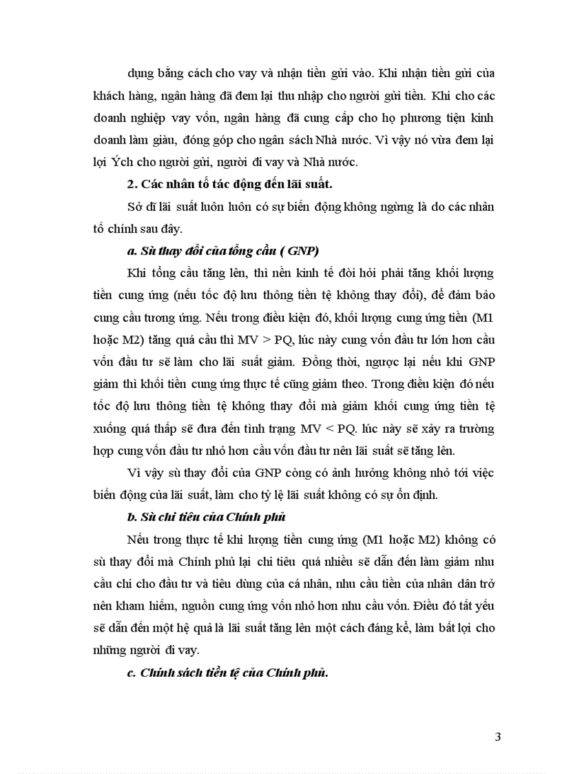 image for page Lãi suất và vai trò của lãi suất trong huy động vốn