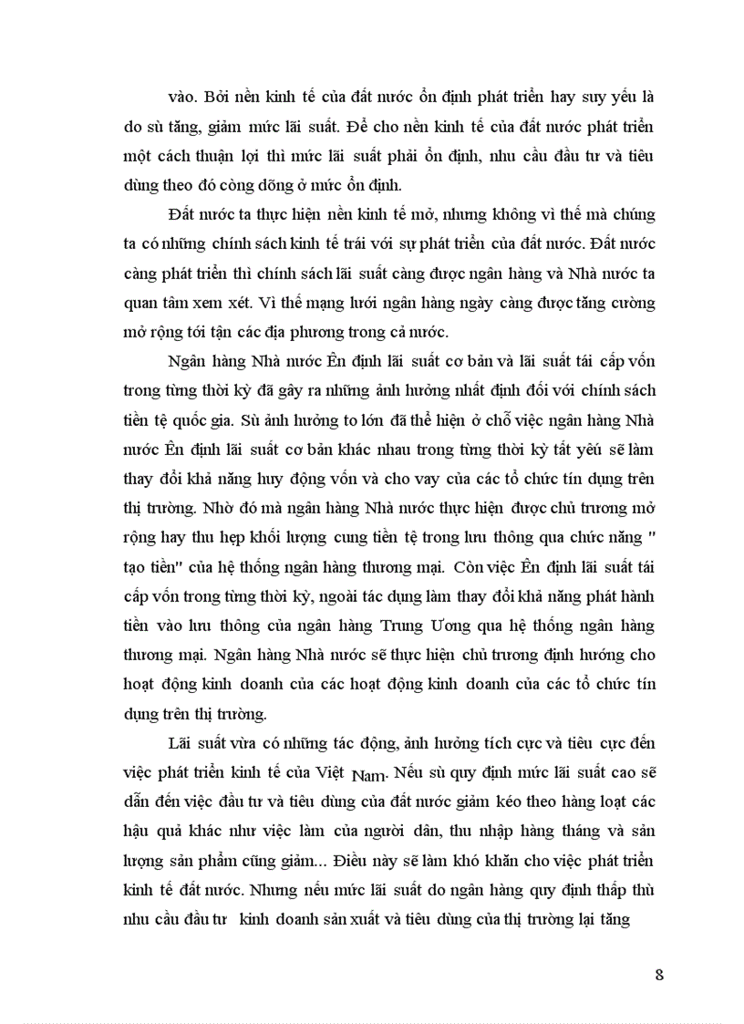 image for page Lãi suất và vai trò của lãi suất trong huy động vốn