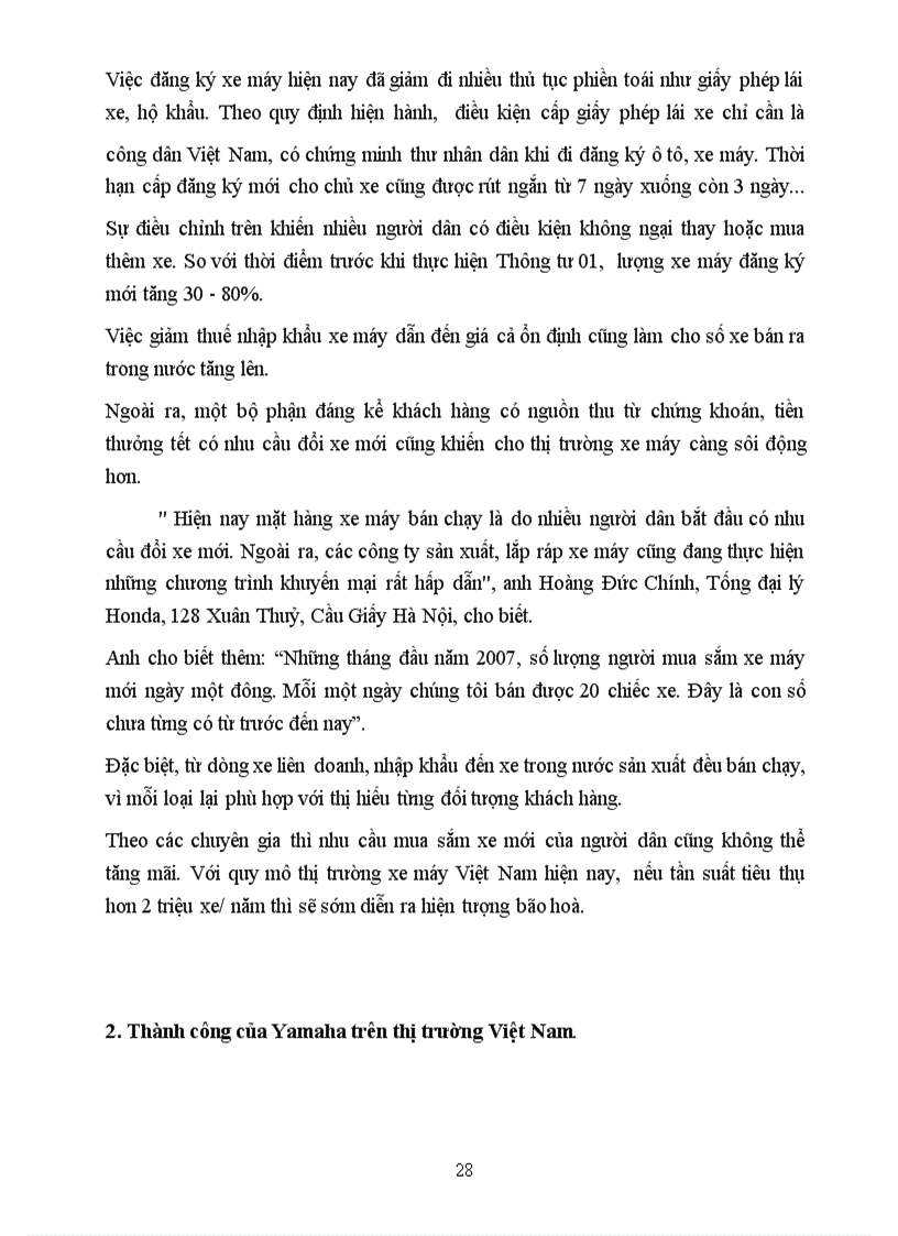 image for page Quá trình lựa chọn Việt Nam làm địa điểm sản xuất và thị trường tiêu thụ của Yamaha-motor.