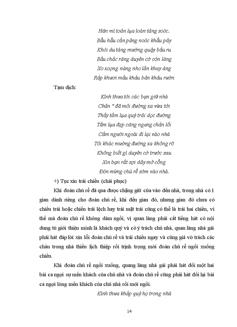 image for page Tìm hiểu phong tục tập quán cưới xin của đồng bào dân tộc Tày - huyện Na Hang -Tuyên Quang