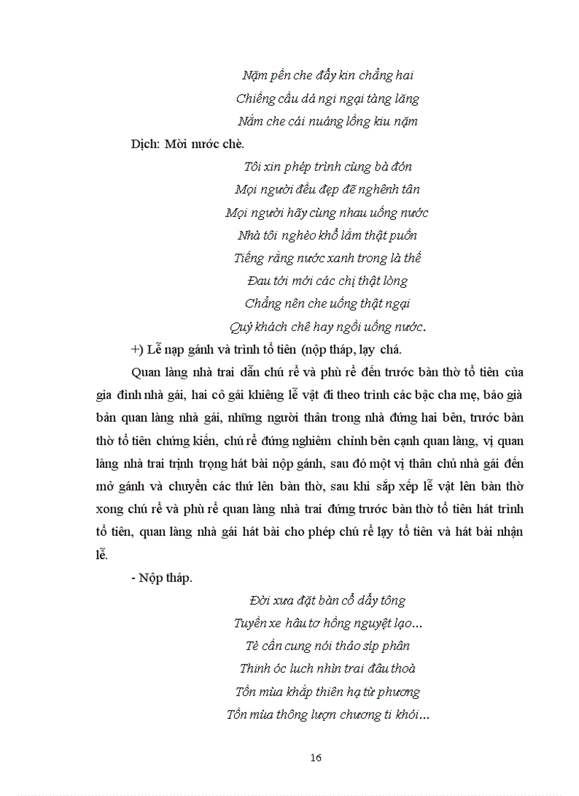 image for page Tìm hiểu phong tục tập quán cưới xin của đồng bào dân tộc Tày - huyện Na Hang -Tuyên Quang