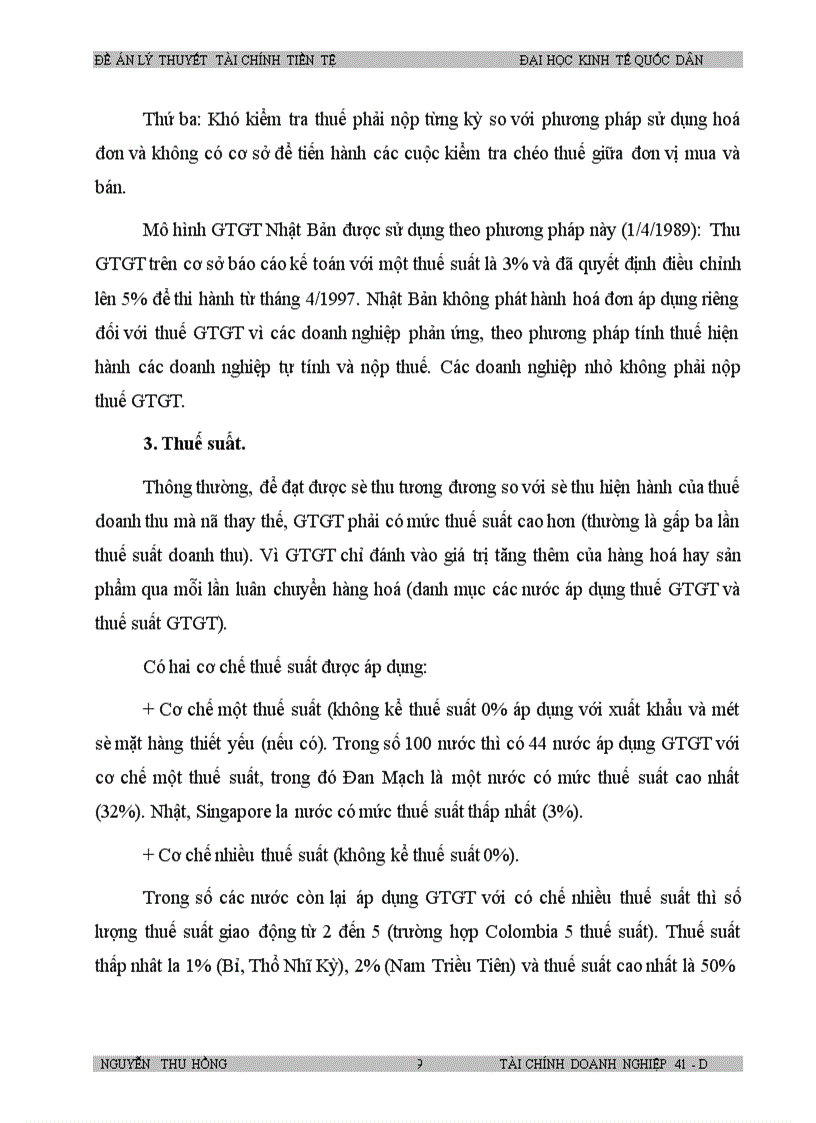 image for page Tình hình áp dụng thuế GTGT trên thế giới và bài học kinh nghiệm từ những nước đã áp dụng.