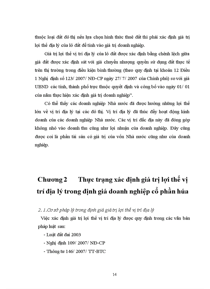 image for page Thực trạng xác định giá trị lợi thế vị trí địa lý trong tiến trình cổ phần hoá tại Việt Nam