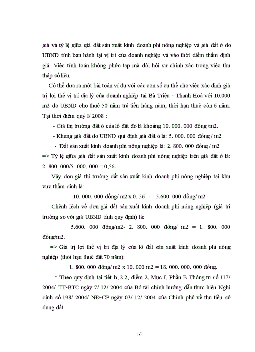 image for page Thực trạng xác định giá trị lợi thế vị trí địa lý trong tiến trình cổ phần hoá tại Việt Nam