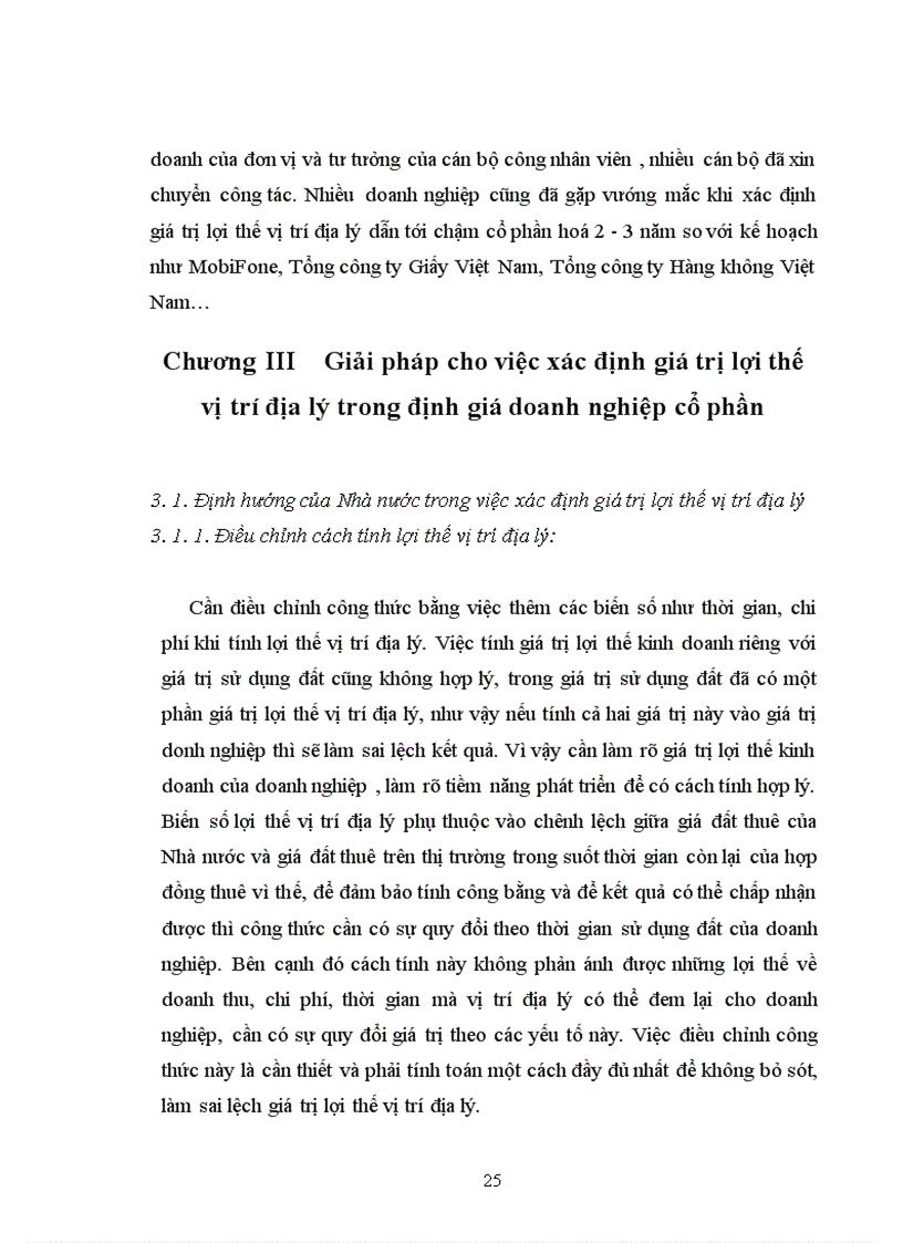 image for page Thực trạng xác định giá trị lợi thế vị trí địa lý trong tiến trình cổ phần hoá tại Việt Nam