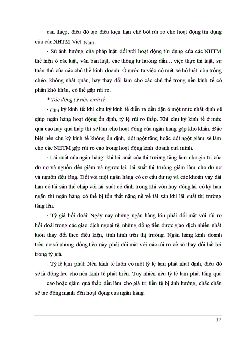 image for page Giải pháp phòng ngừa và hạn chế rủi ro tín dụng tại NHNo&PTNT Huyện Tiên Du - Tỉnh Bắc Ninh