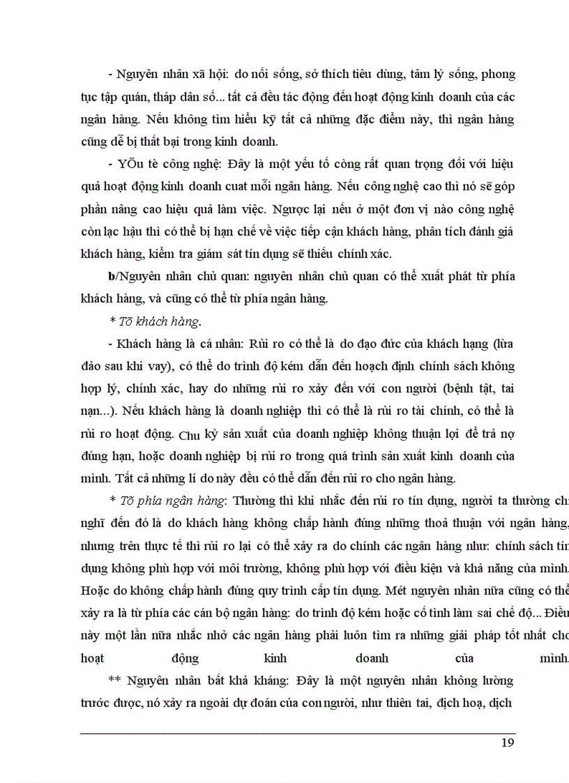 image for page Giải pháp phòng ngừa và hạn chế rủi ro tín dụng tại NHNo&PTNT Huyện Tiên Du - Tỉnh Bắc Ninh