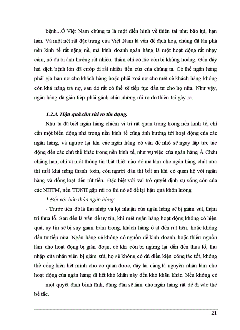 image for page Giải pháp phòng ngừa và hạn chế rủi ro tín dụng tại NHNo&PTNT Huyện Tiên Du - Tỉnh Bắc Ninh