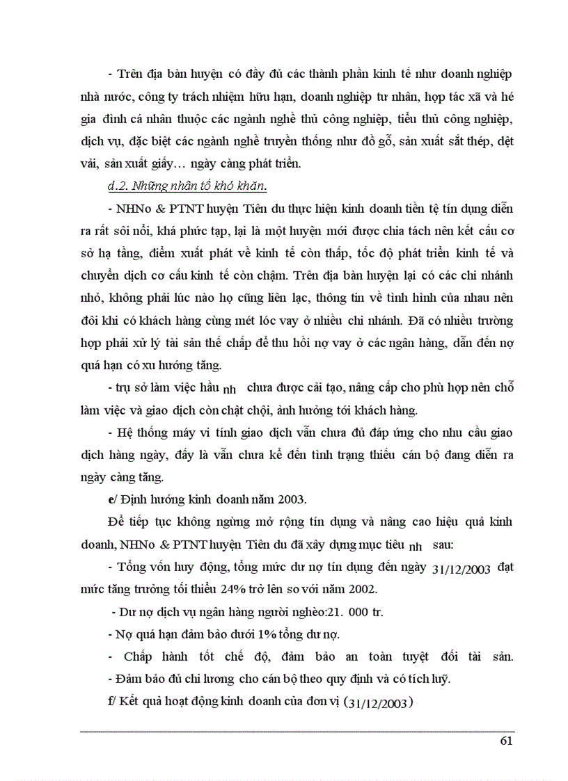 image for page Giải pháp phòng ngừa và hạn chế rủi ro tín dụng tại NHNo&PTNT Huyện Tiên Du - Tỉnh Bắc Ninh