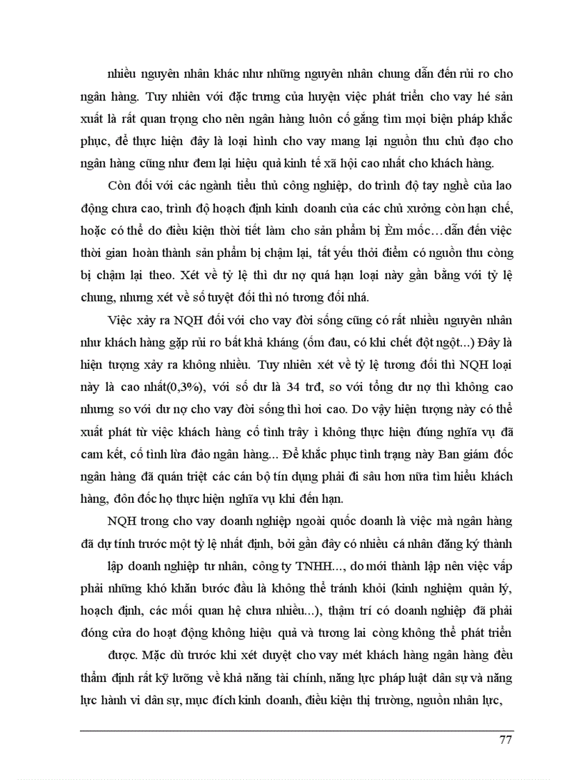 image for page Giải pháp phòng ngừa và hạn chế rủi ro tín dụng tại NHNo&PTNT Huyện Tiên Du - Tỉnh Bắc Ninh