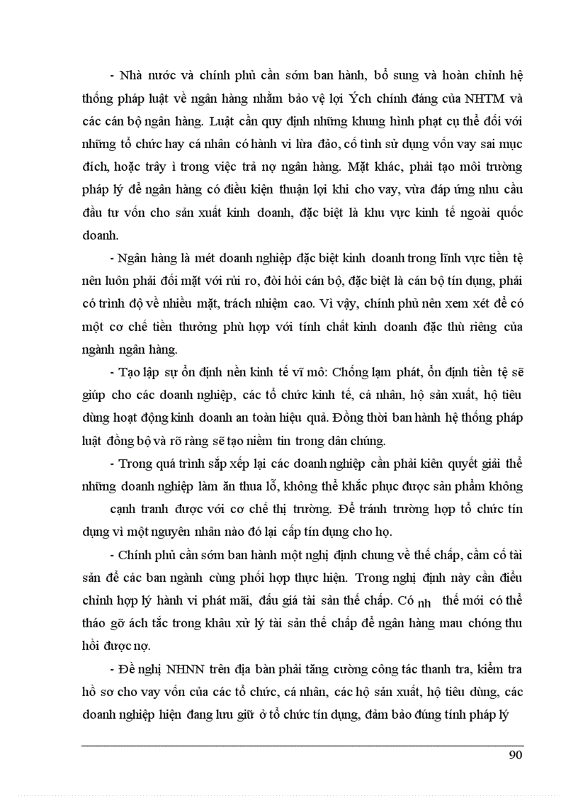 image for page Giải pháp phòng ngừa và hạn chế rủi ro tín dụng tại NHNo&PTNT Huyện Tiên Du - Tỉnh Bắc Ninh