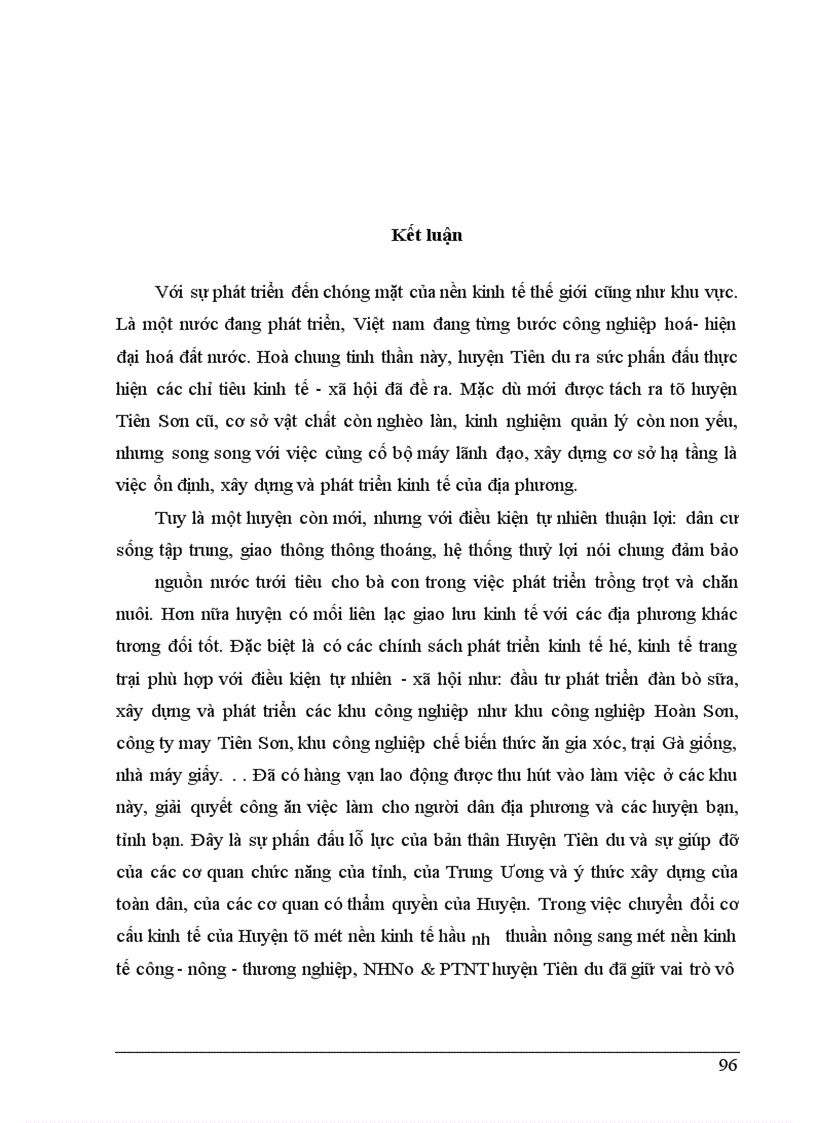 image for page Giải pháp phòng ngừa và hạn chế rủi ro tín dụng tại NHNo&PTNT Huyện Tiên Du - Tỉnh Bắc Ninh