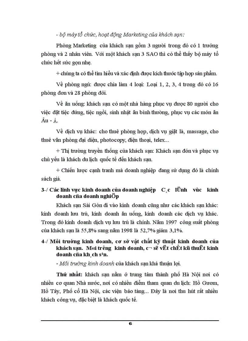 image for page Báo cáo thực tập tại khách sạn Sài Gòn