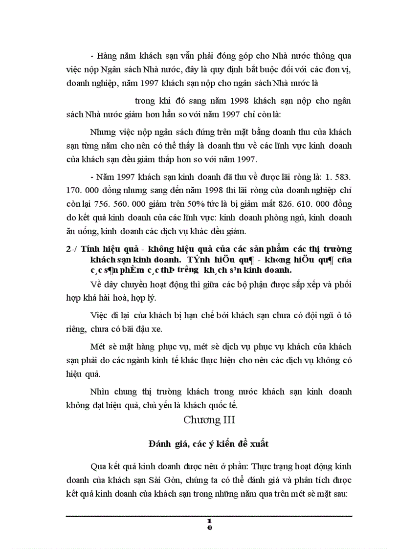 image for page Báo cáo thực tập tại khách sạn Sài Gòn