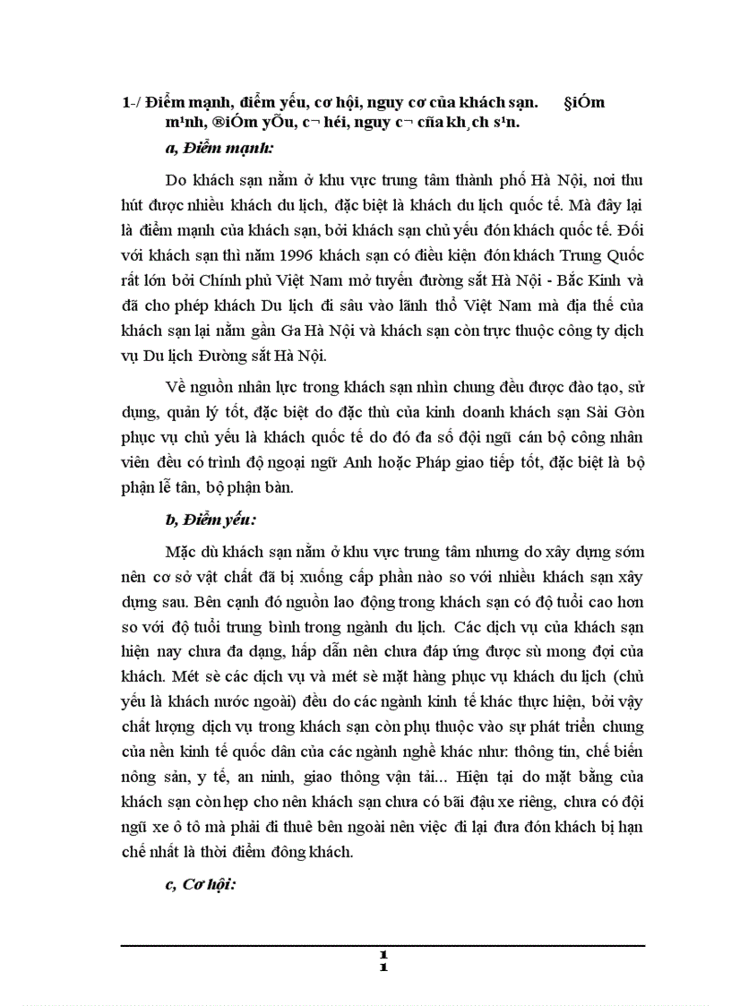 image for page Báo cáo thực tập tại khách sạn Sài Gòn