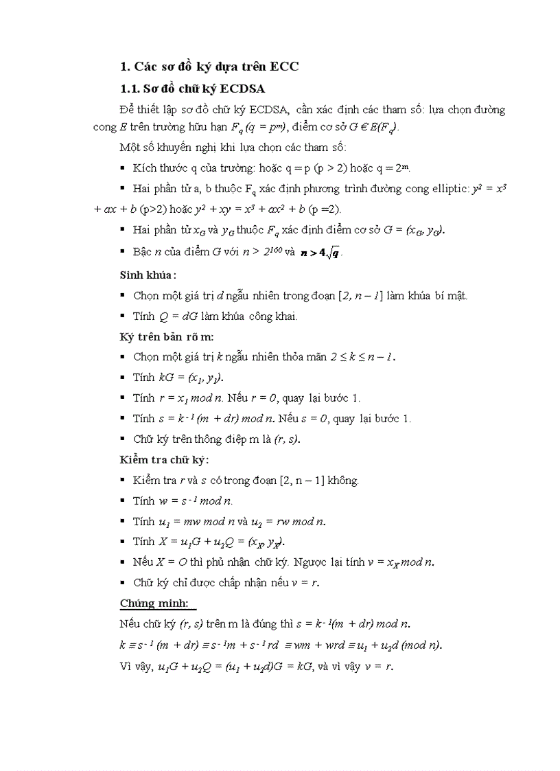 image for page Nghiên cứu hệ mật đường cong Elliptic và ứng dụng vào chữ ký điện tử trong bảo mật giao dịch thanh toán của Ngân hàng