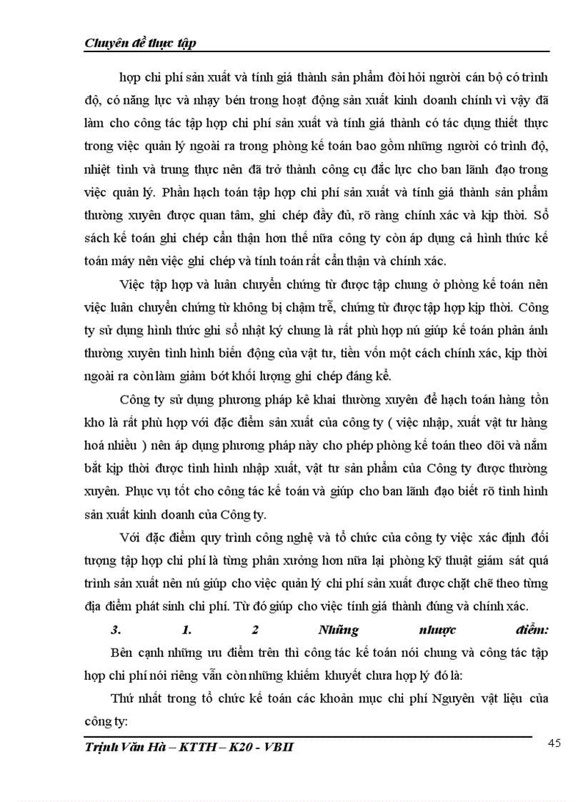 image for page Hoàn thiện kế toán chi phí sản xuất và tính giá thành sản phẩm tại CÔNG TY TNHH TẤN THÀNH